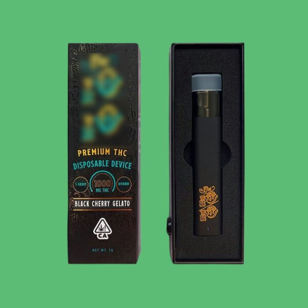 Buy PREMIUM THC VAPE 1gm “Black Cherry Gelato” (Vapes) - UK online dispensary