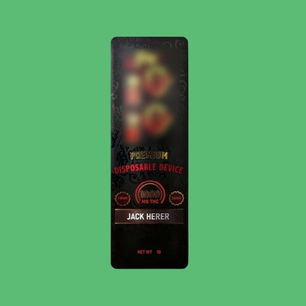 Buy PREMIUM THC VAPE 1ml “Jack Herer” (Vapes) - UK online dispensary