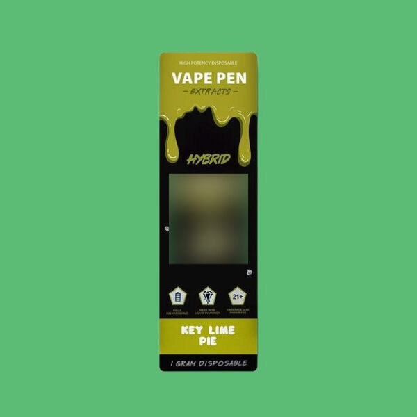 Buy THC Vape Pen Packwoods x Key Lime Pie 1ml (Vapes) - UK online dispensary