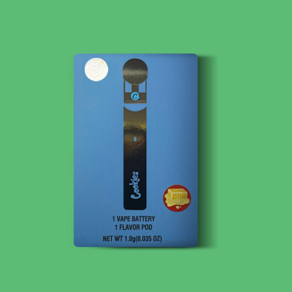 Buy THC VAPE PEN COOKIES HANA BUTTER 1 ML(Indica) (Vapes) - UK online dispensary