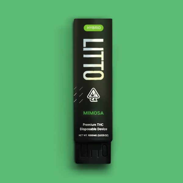 Buy THC Vape Pen LITTO Mimosa 1 ML Hybrid (Vapes) - UK online dispensary