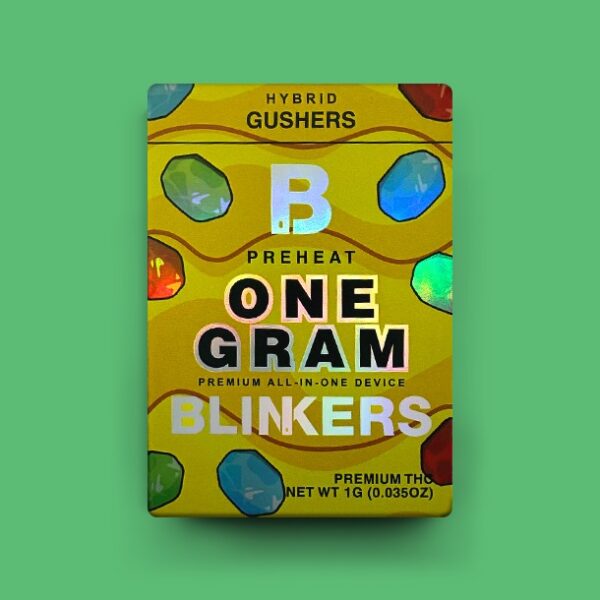 Buy THC Vape Pen ONE GRAM Gushers 1 ML Hybrid (Vapes) - UK online dispensary