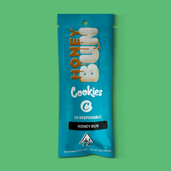 Buy THC Vape Pen Cookies Honey Bun 1 ML (Vapes) - UK online dispensary
