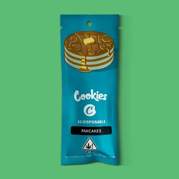 Buy THC Vape Pen Cookies Pancakes 1 ML (Vapes) - UK online dispensary