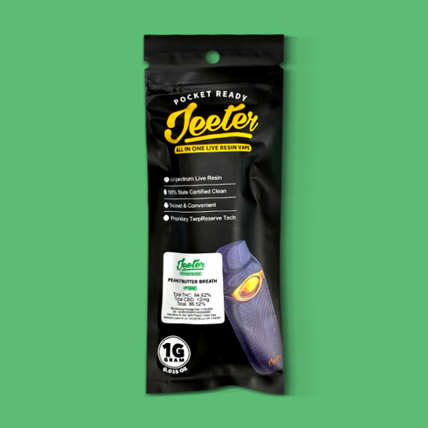 Buy THC Vape Pen Jeeter Peanut Butter Breath 1 ML (Vapes) - UK online dispensary