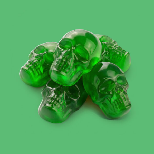 Buy weed-market THC Gummies 800 MG Apple (Edibles) - UK online dispensary