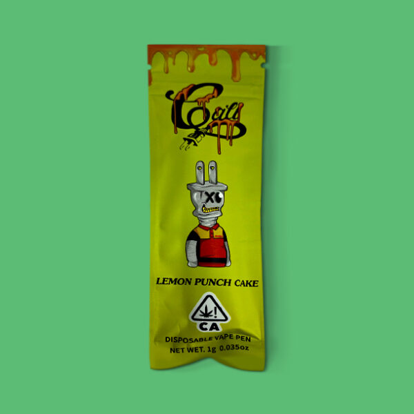 Buy THC Vape Pen Cali LEMON PUNCH CAKE 1 ML (Vapes) - UK online dispensary